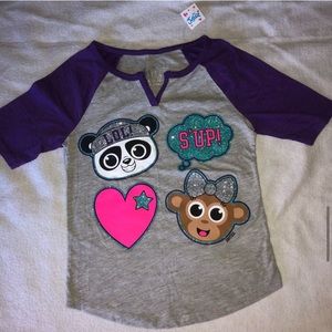 NWT Justice Graphic Tshirt